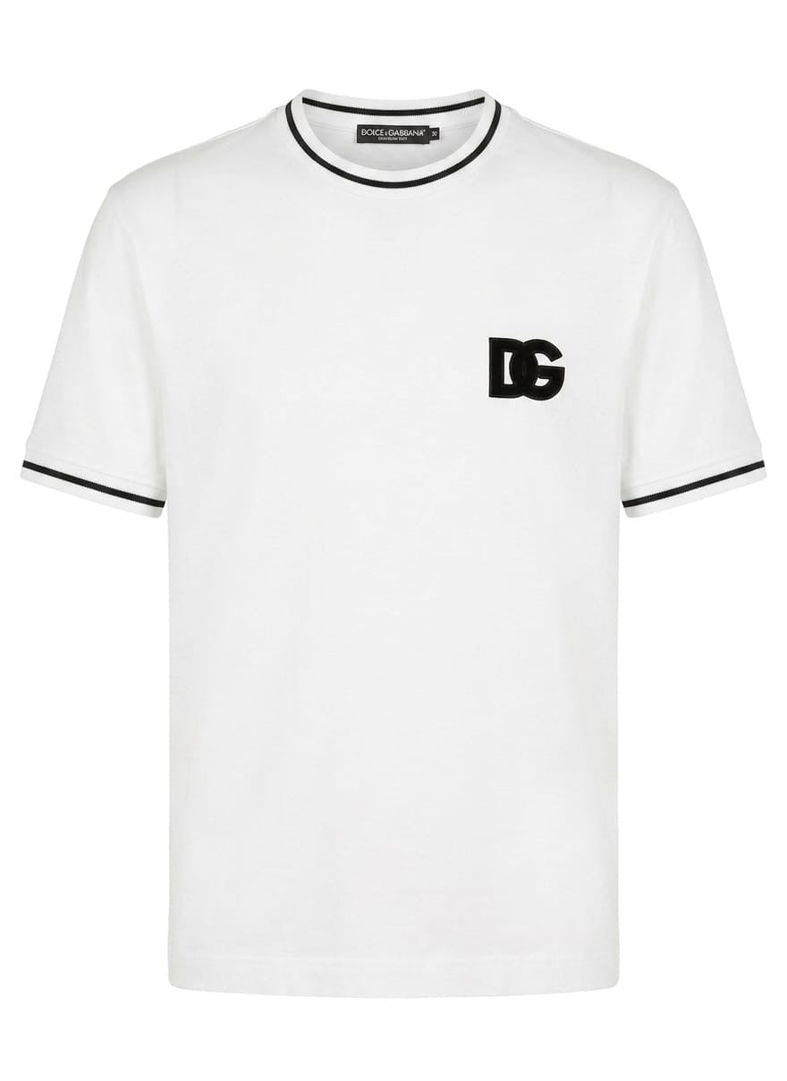 Premium Contrast Trim T-Shirt