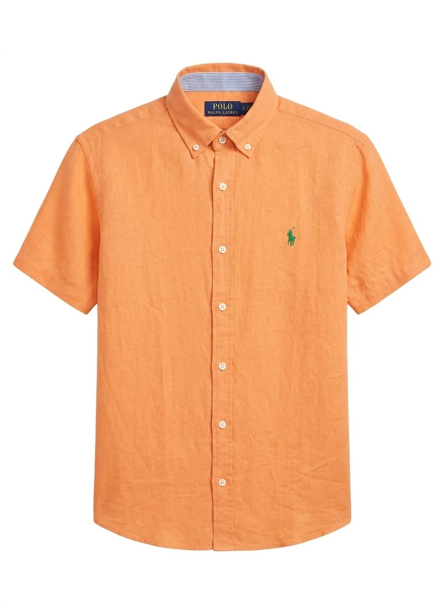 Premium Linen Short Sleeve Shirt – Summer Essential