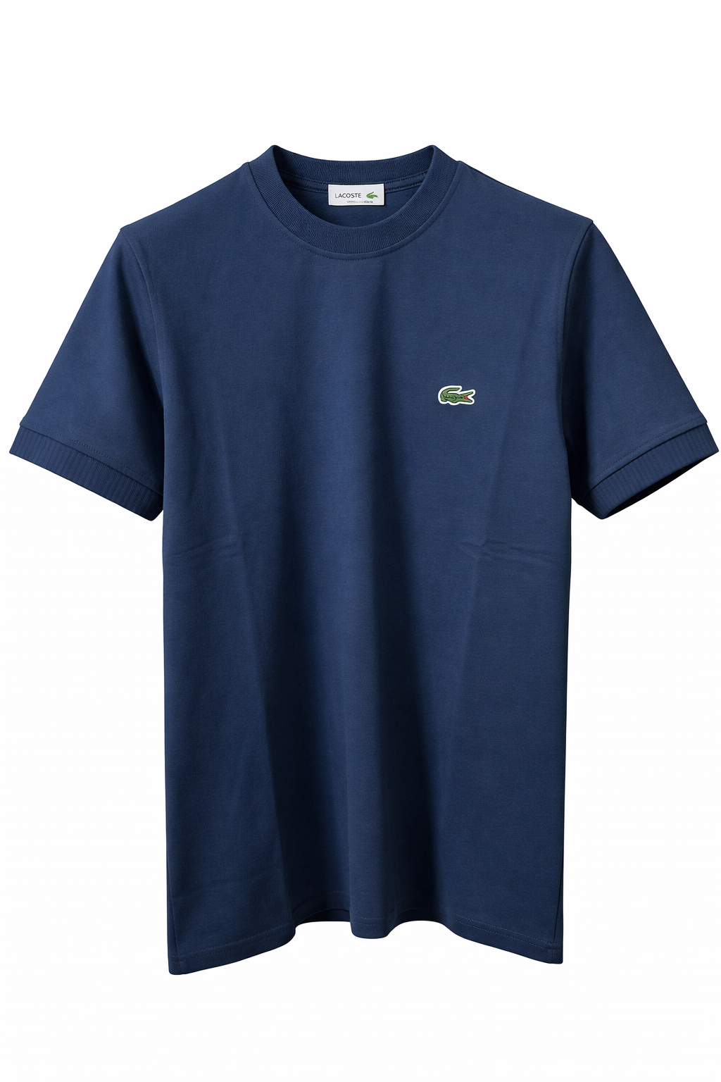 Men’s Premium Piqué Cotton T-Shirt – Ribbed Collar | Classic Summer Essential