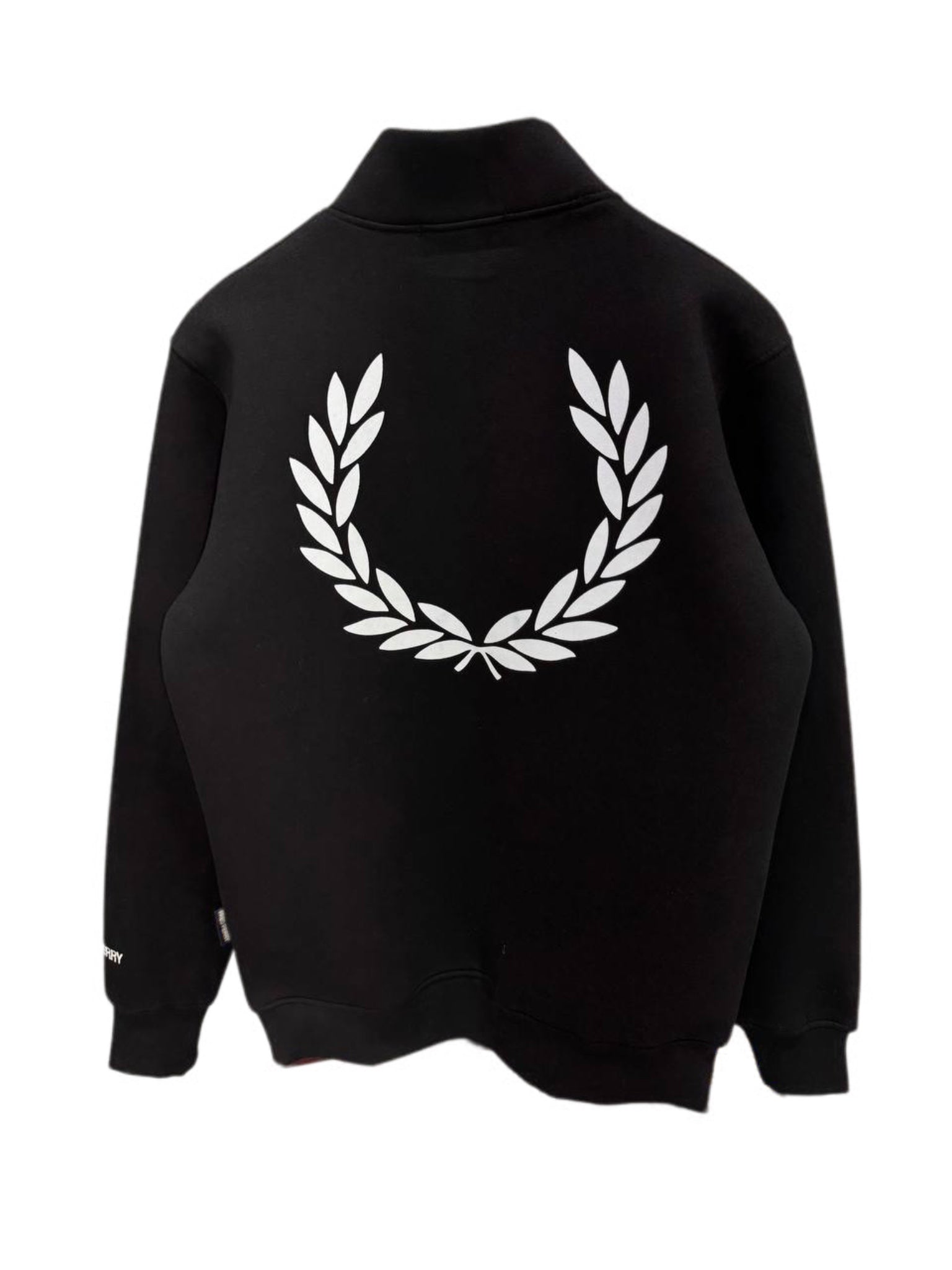 A premium half-zip sweatshirt