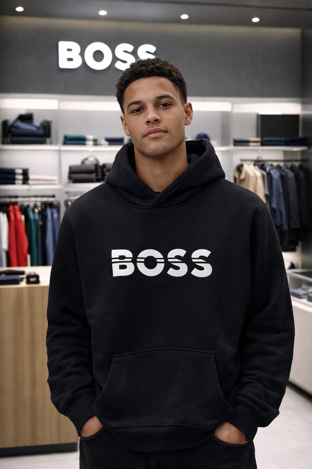 Men’s Hooded Sweatshirt – Casual Essential