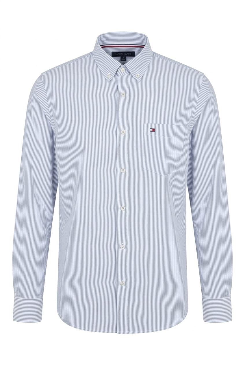 Premium Striped Cotton Shirt – Smart Casual Fit