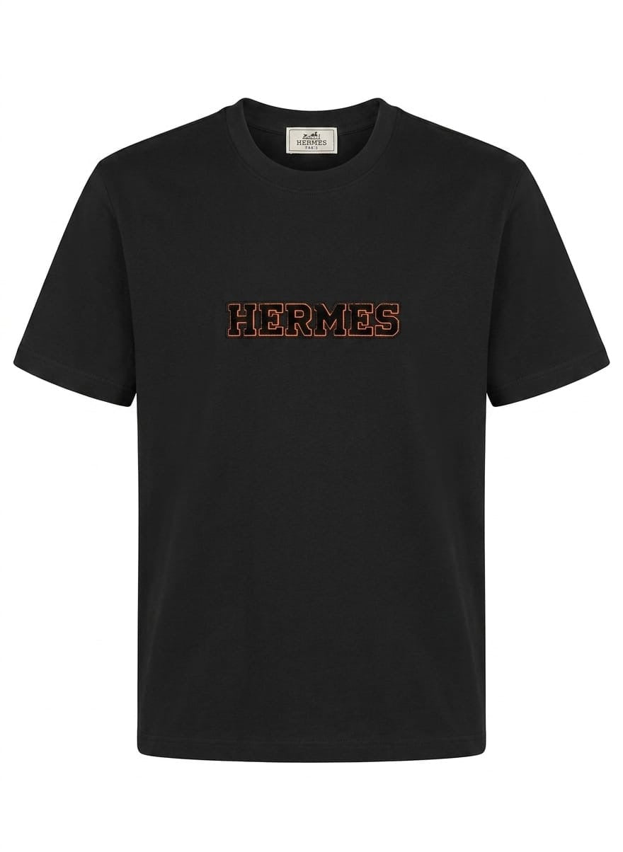 Men’s Premium Embroidered T-Shirt – Black Edition