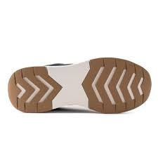 Stylish athletic sneakers with a modern design that blends natural tones and premium materials.