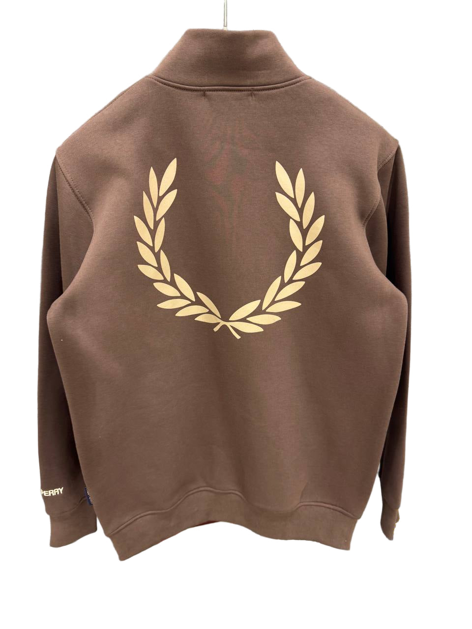 A premium half-zip sweatshirt