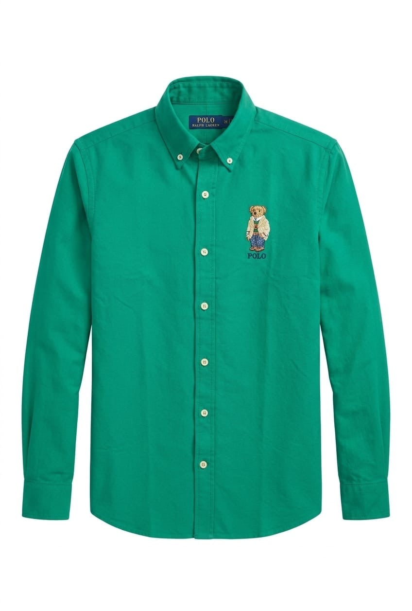 Men’s Long Sleeve Slim Fit Shirt – Signature Casual Classic