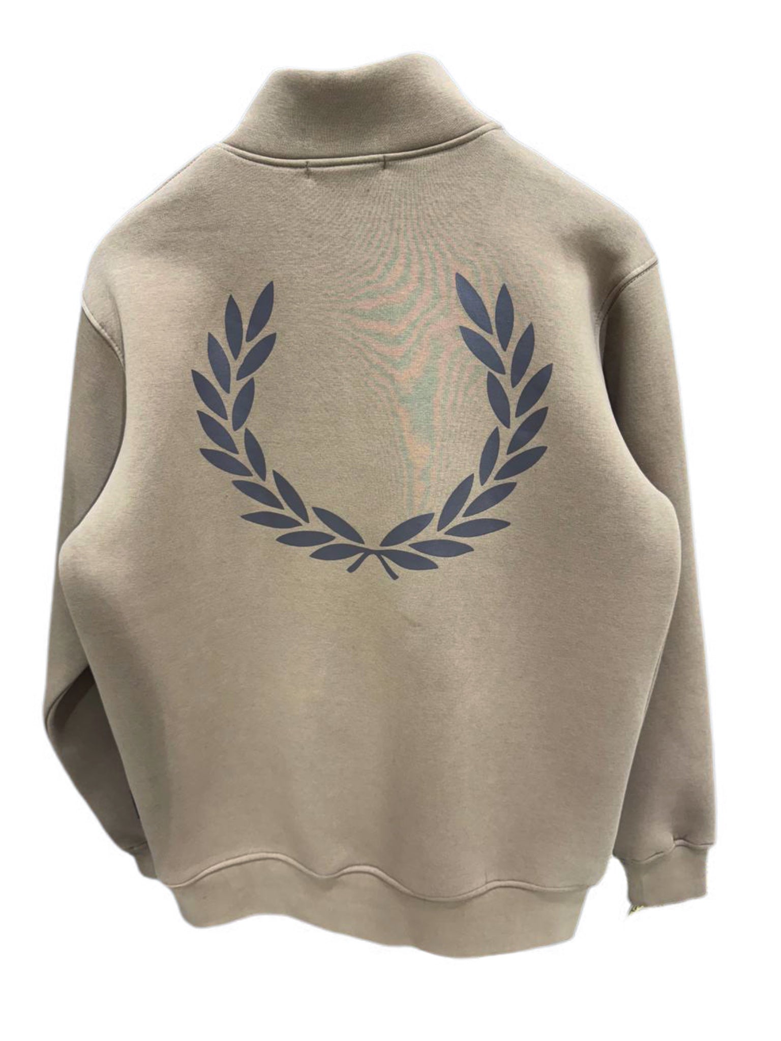 A premium half-zip sweatshirt