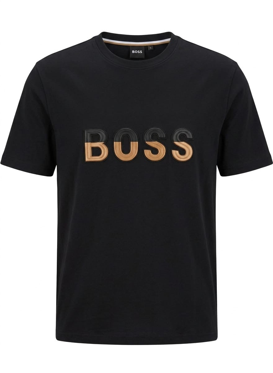 Premium Embroidered Logo T-Shirt – Modern Casual Fit