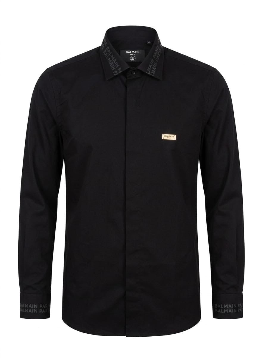 Premium Signature Long Sleeve Shirt | Luxury Men’s Fashion