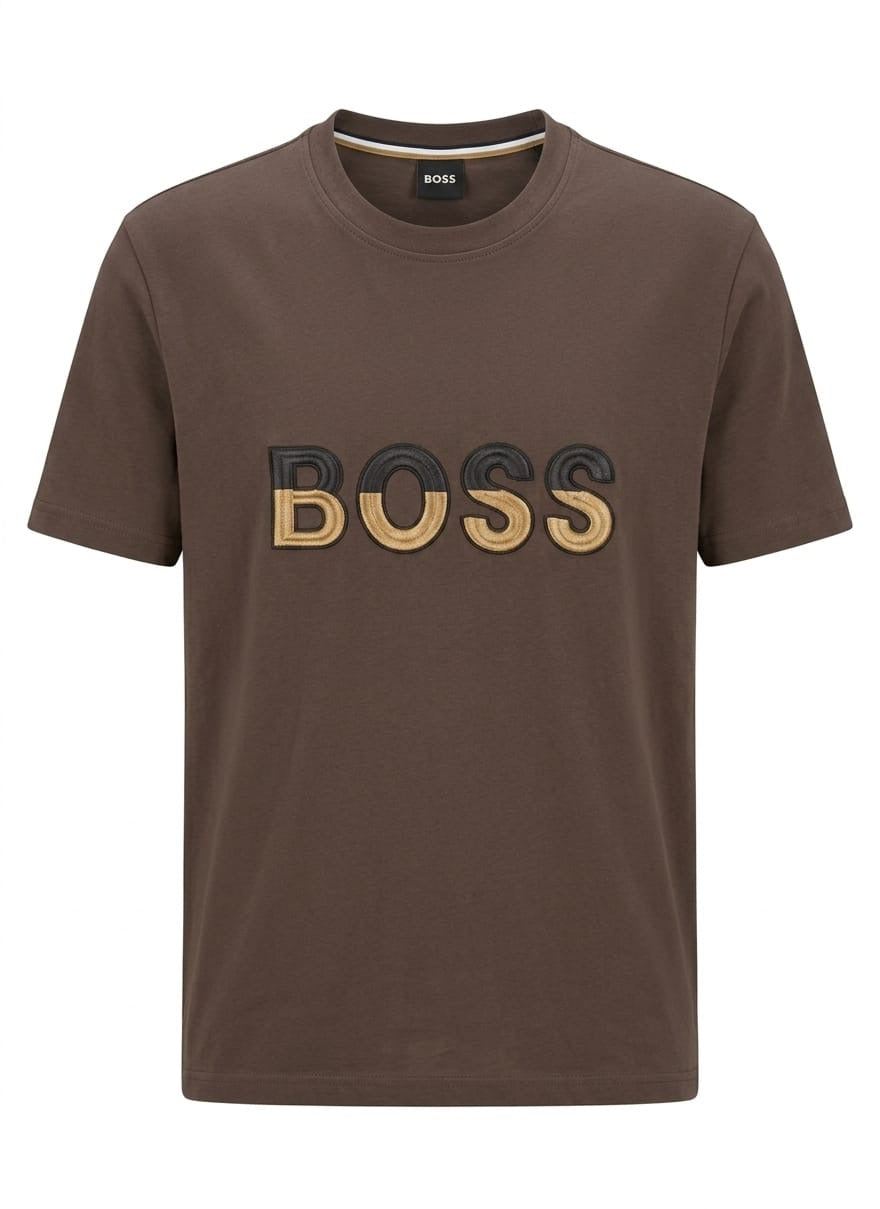 Premium Embroidered Logo T-Shirt – Modern Casual Fit