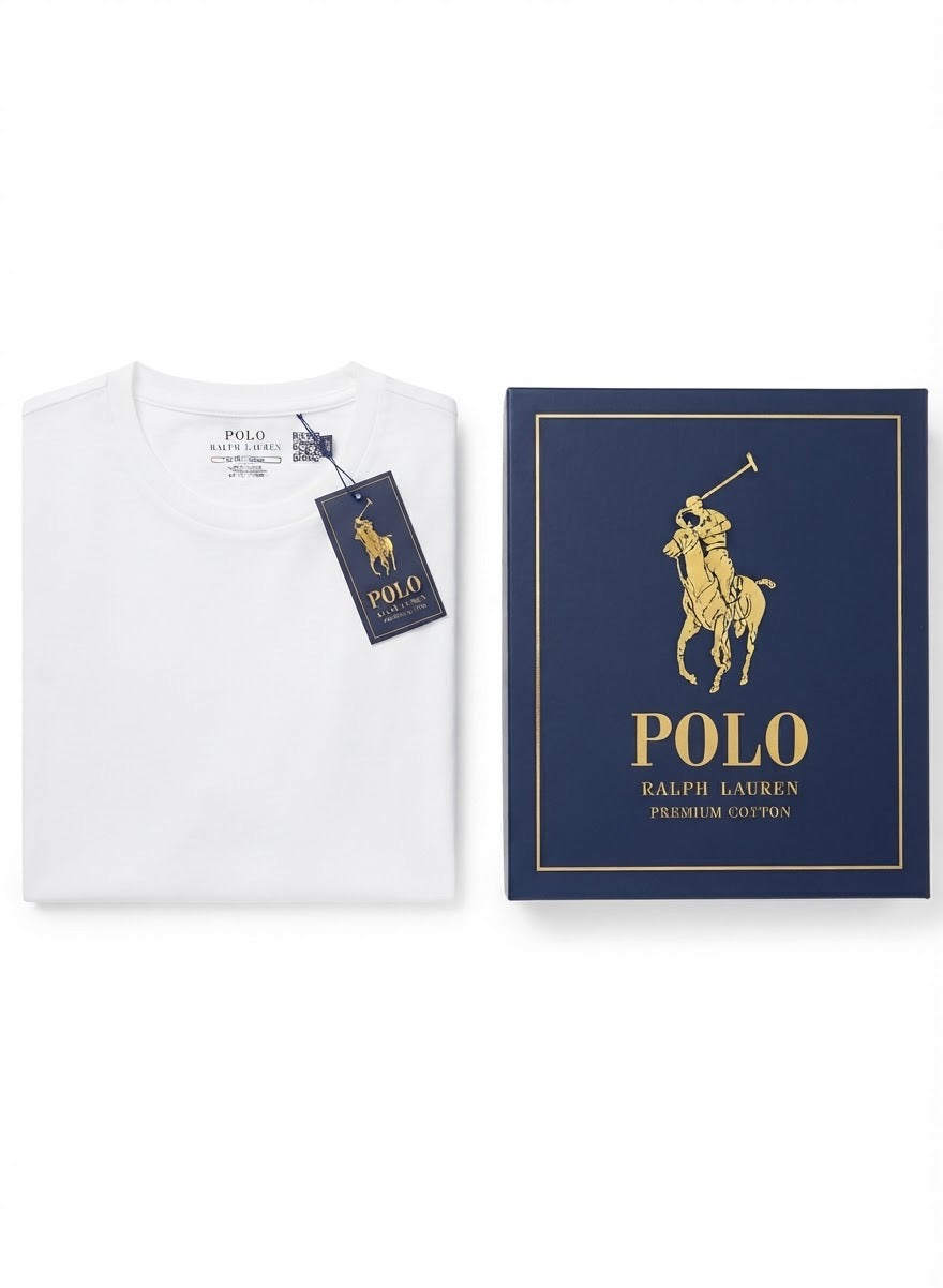 Premium Cotton Crew Neck Classic T-Shirt