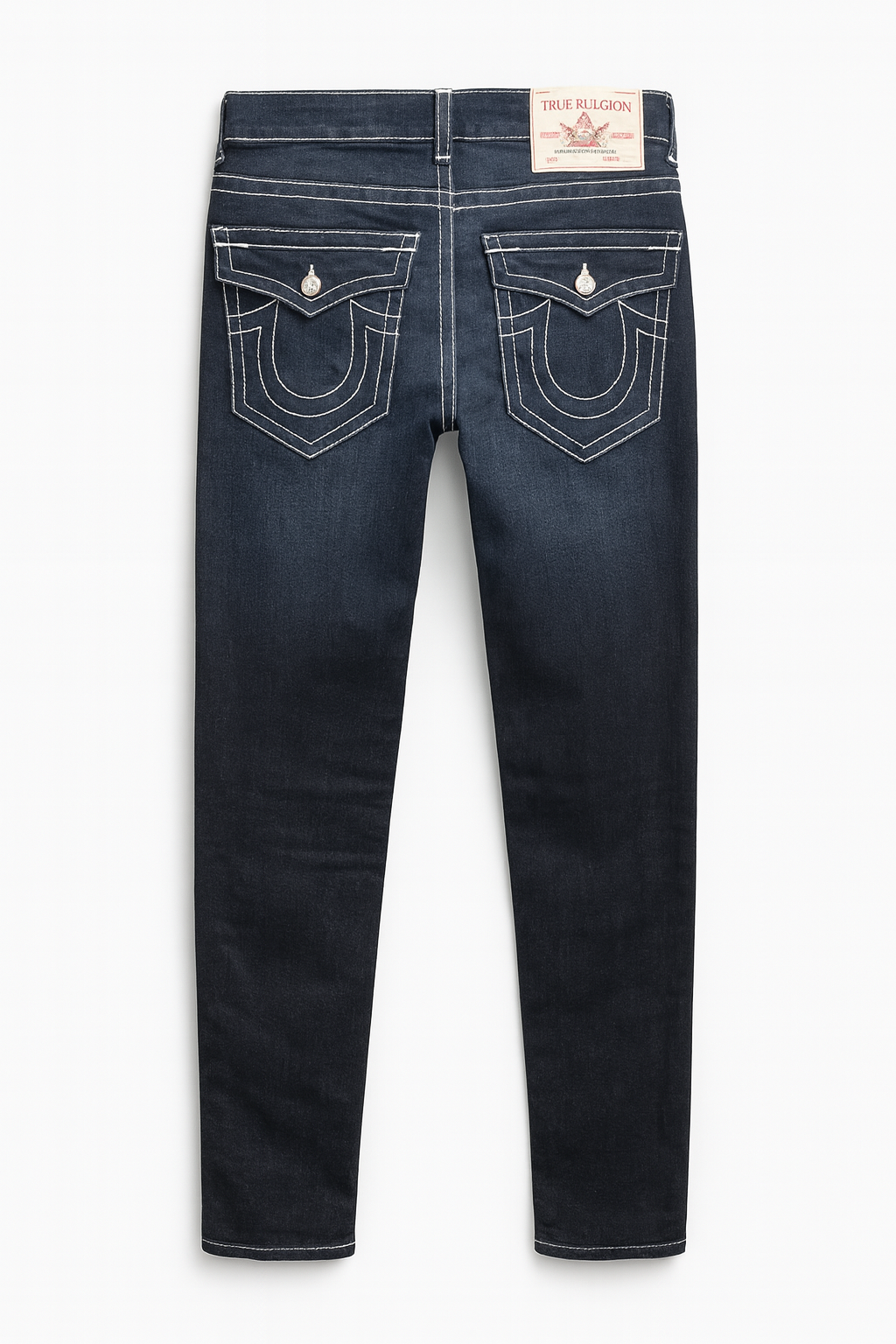 Slim Straight Washed Jeans
