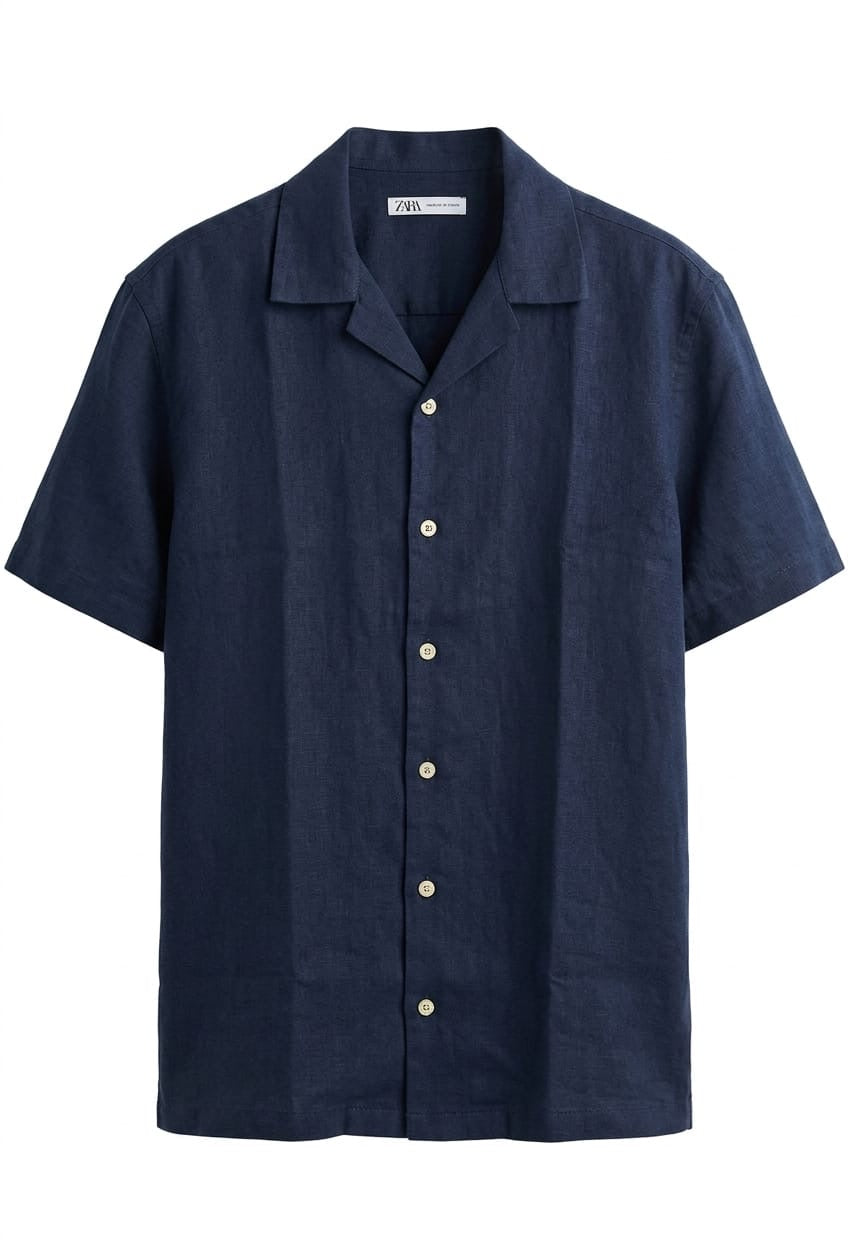premium pure linen shirt