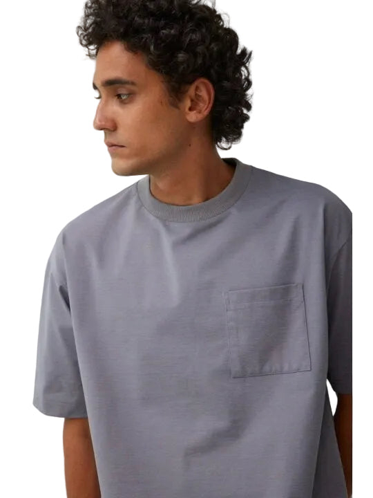 Men’s Premium Cotton Pocket T-Shirt – Minimal Essential Fit