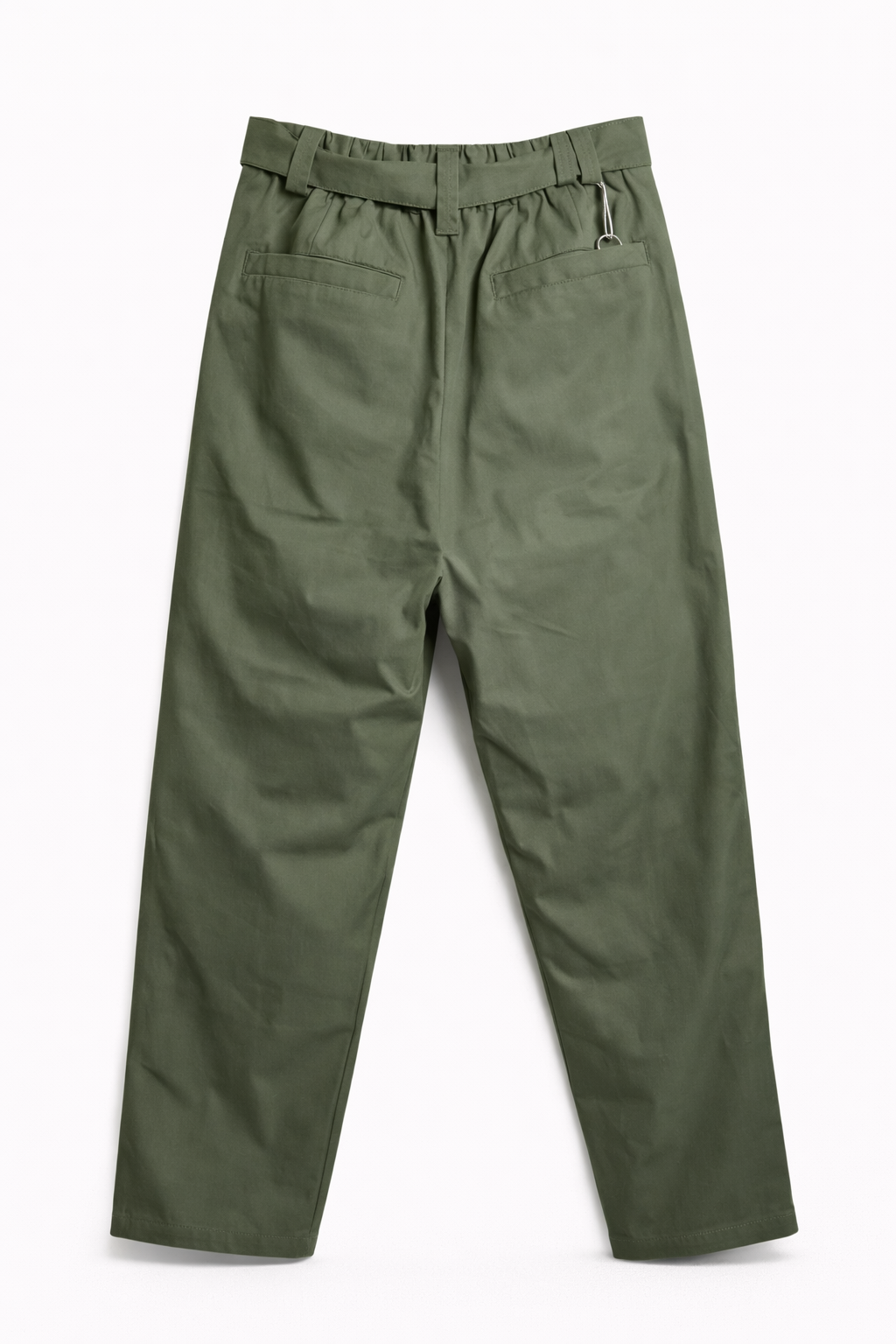 Men’s Wide Fit Pants with Adjustable Belt – Minimal Smart Style