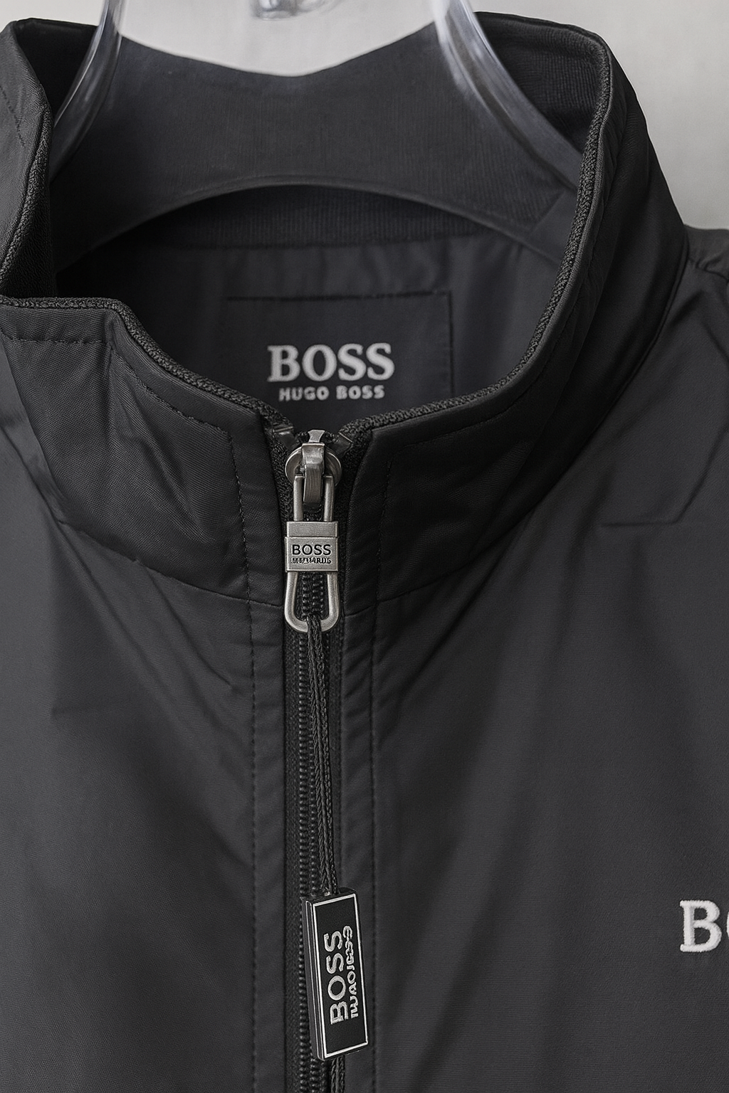 Men’s Lightweight Track Jacket with Side Logo Tape