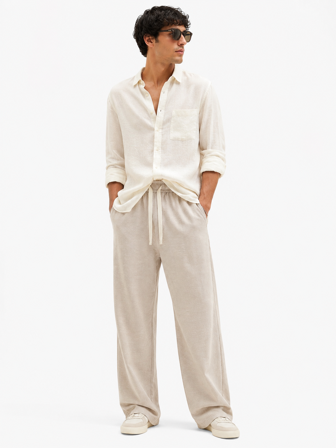 Premium Wide-Leg Lounge Pants
