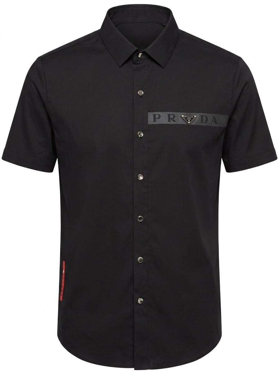 Premium Short Sleeve Button-Up Shirt