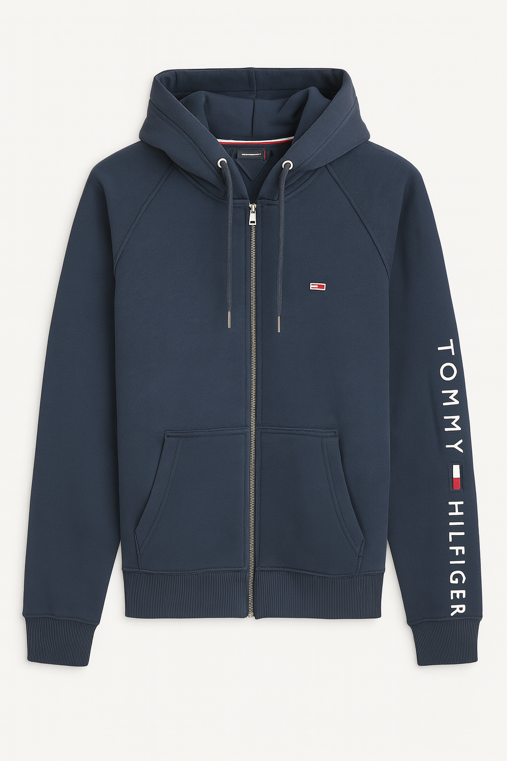 zip-up hoodie