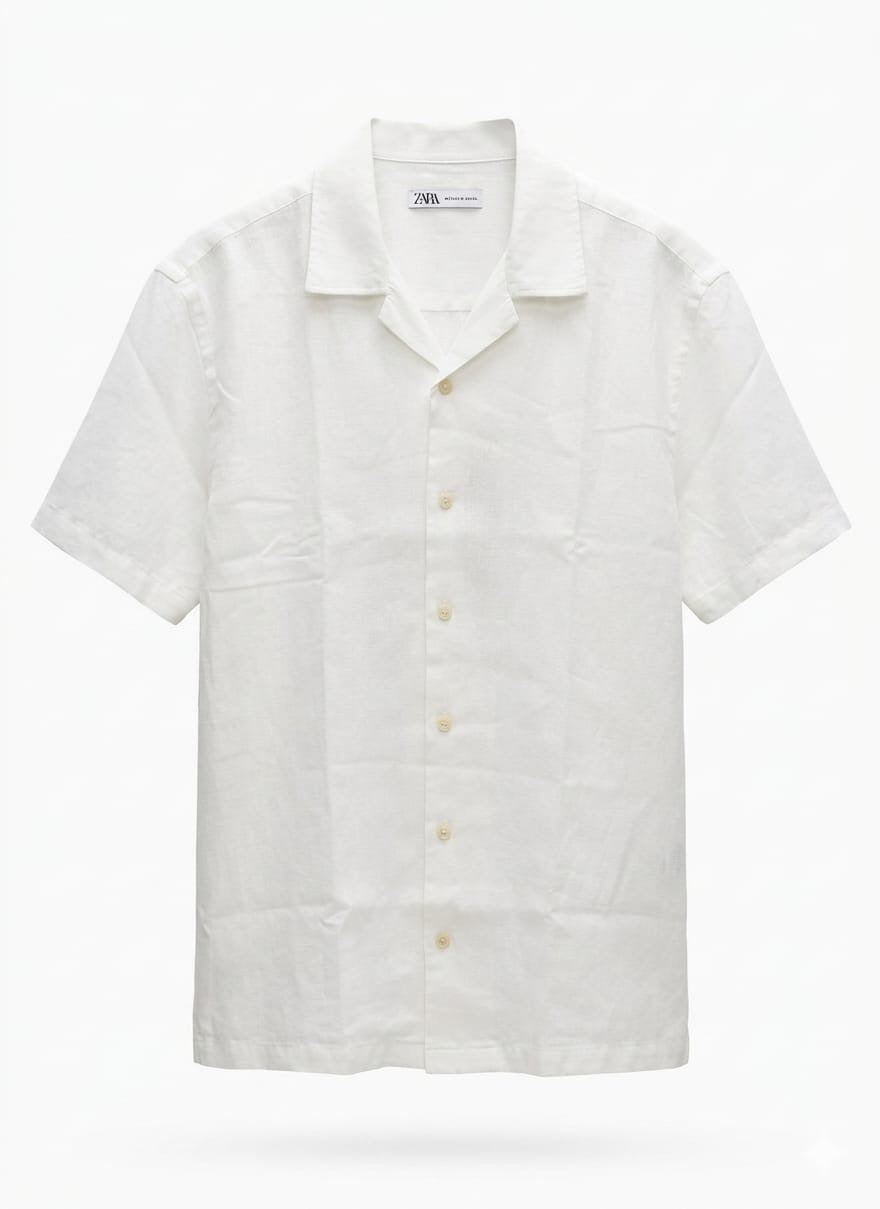 premium pure linen shirt