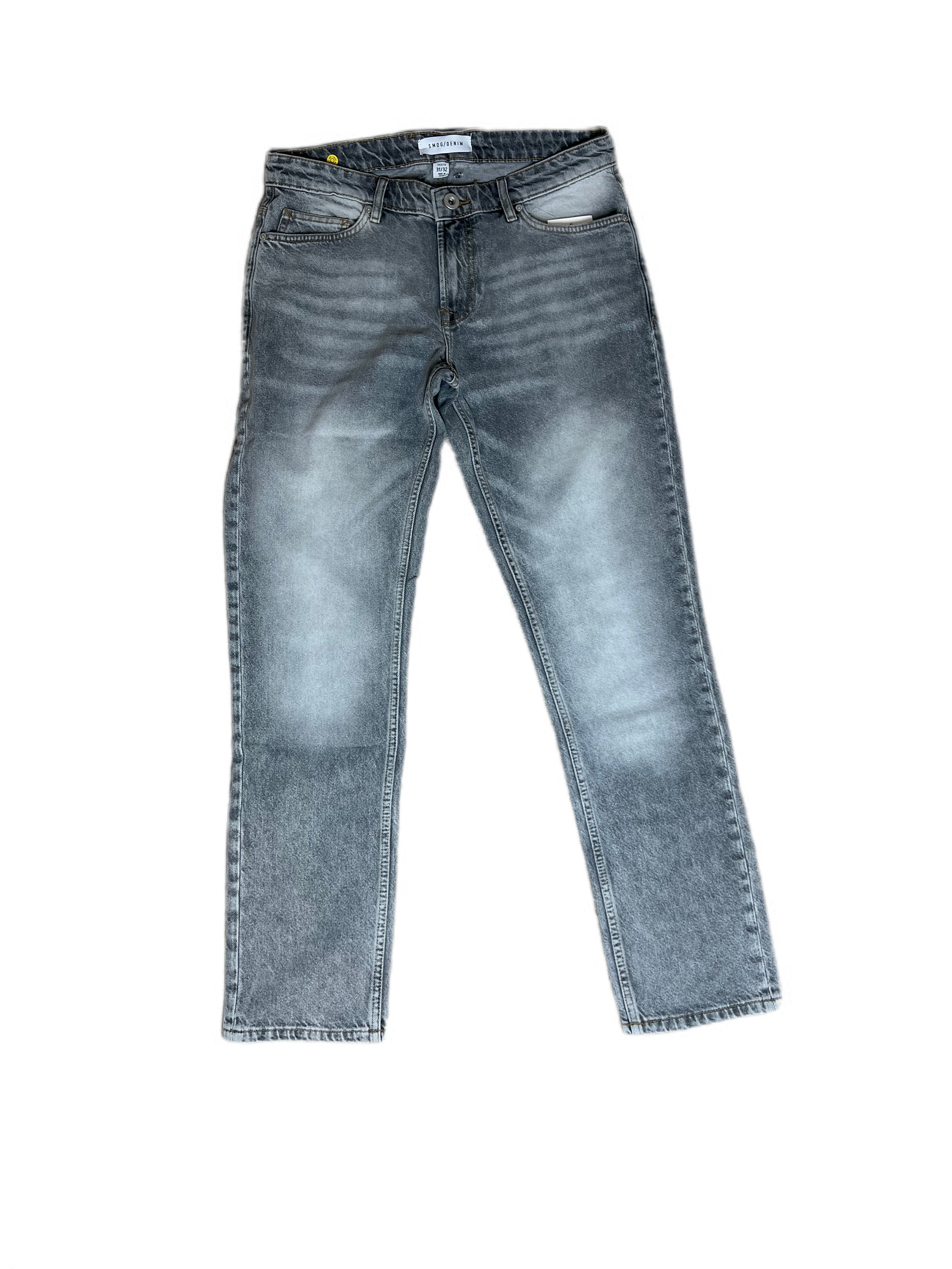 Jeans Slim Fit Washed Grey