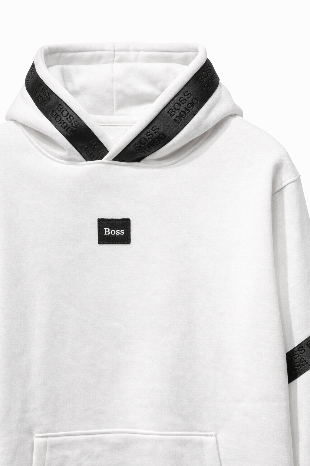 A modern hoodie designed with clean lines