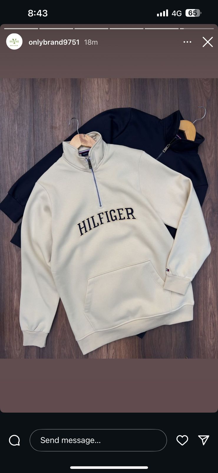 half-zip sweatshirt