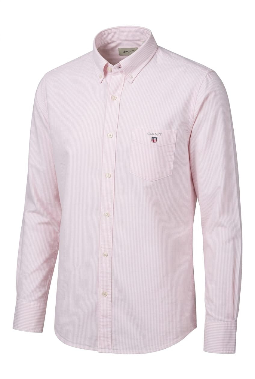 Men’s Striped Oxford Shirt – Classic Fit