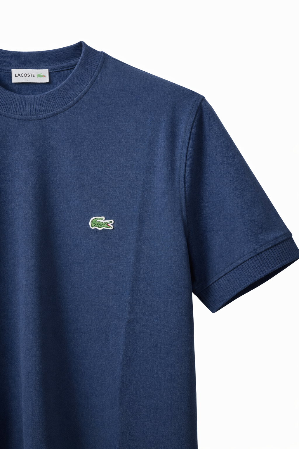 Men’s Premium Piqué Cotton T-Shirt – Ribbed Collar | Classic Summer Essential