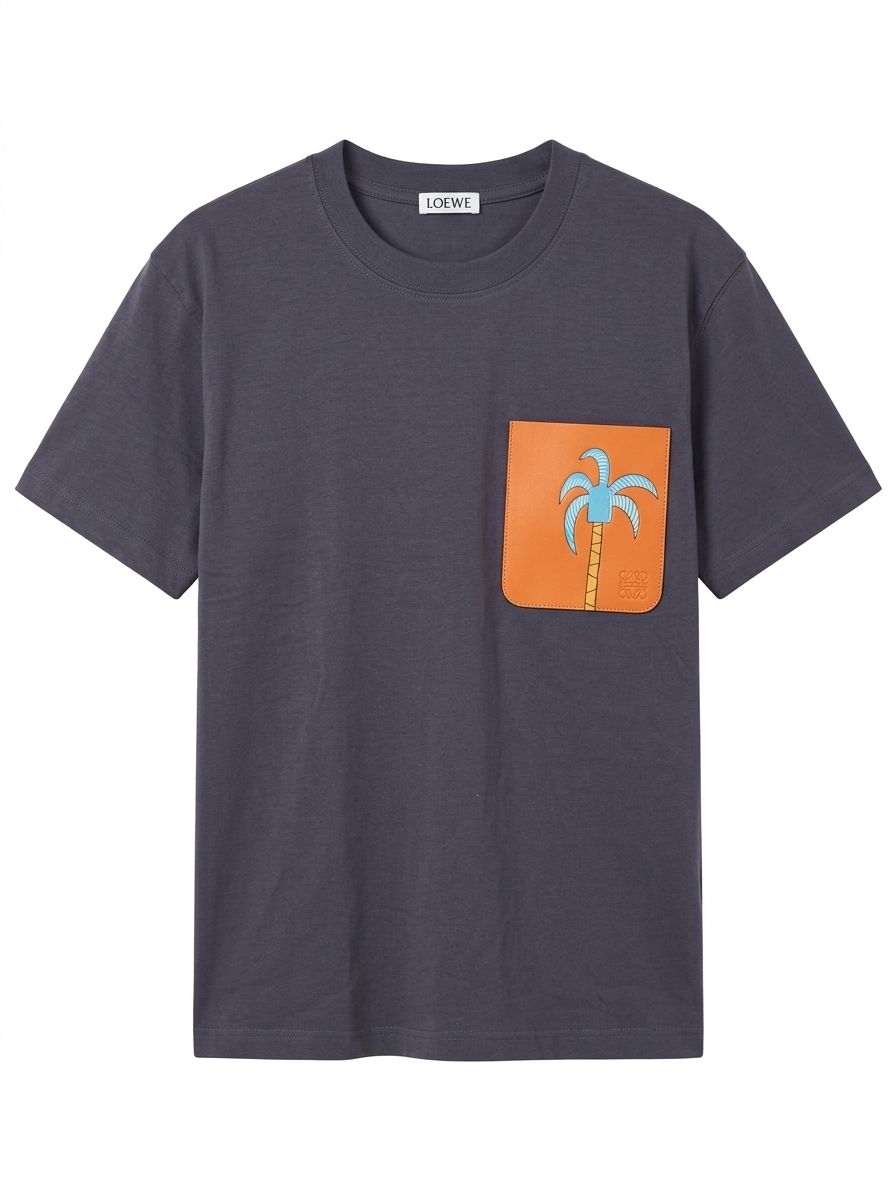 Men’s Premium Pocket Graphic T-Shirt – Statement Minimal Design
