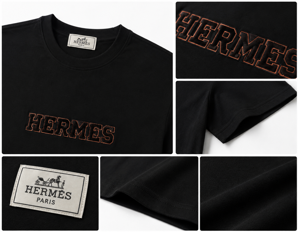 Men’s Premium Embroidered T-Shirt – Black Edition