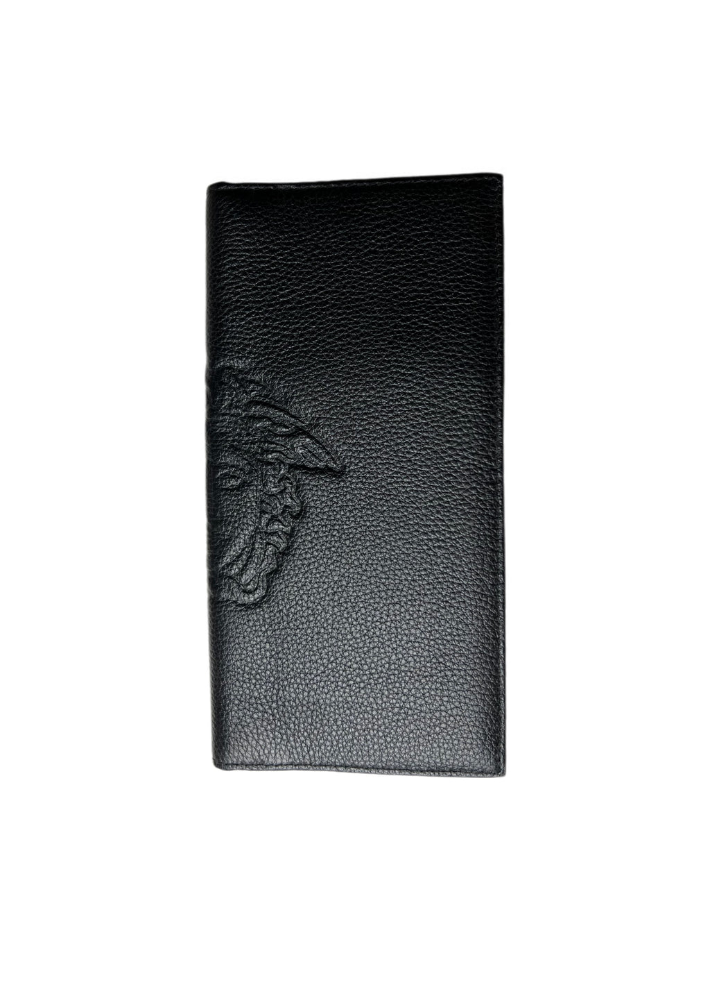 black leather wallet