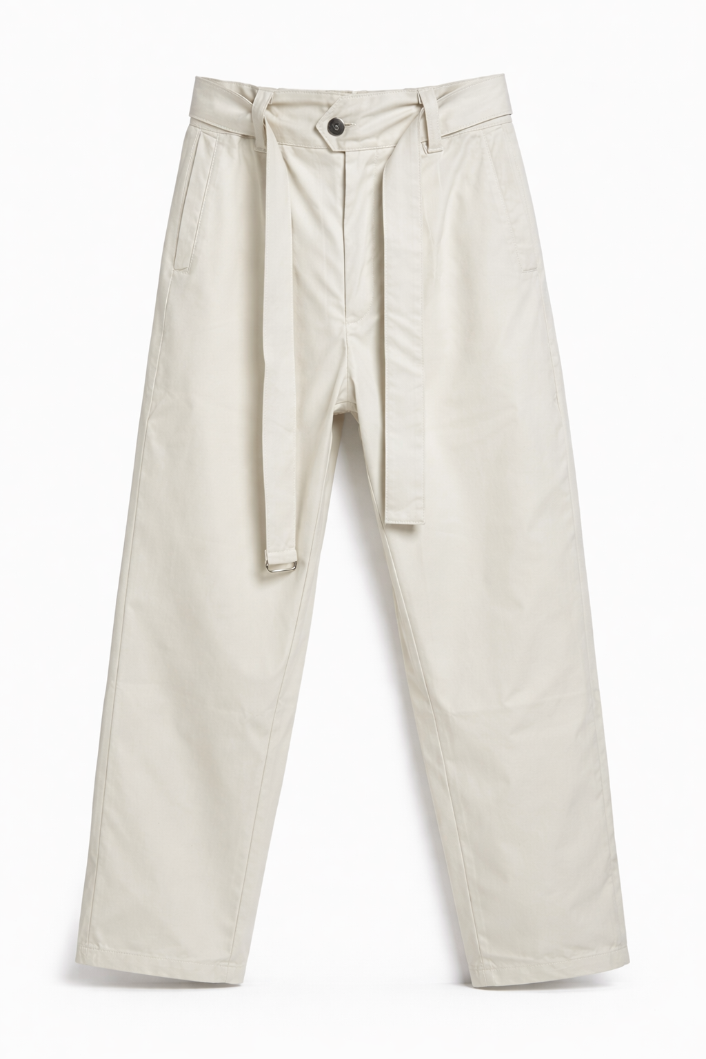 Men’s Wide Fit Pants with Adjustable Belt – Minimal Smart Style