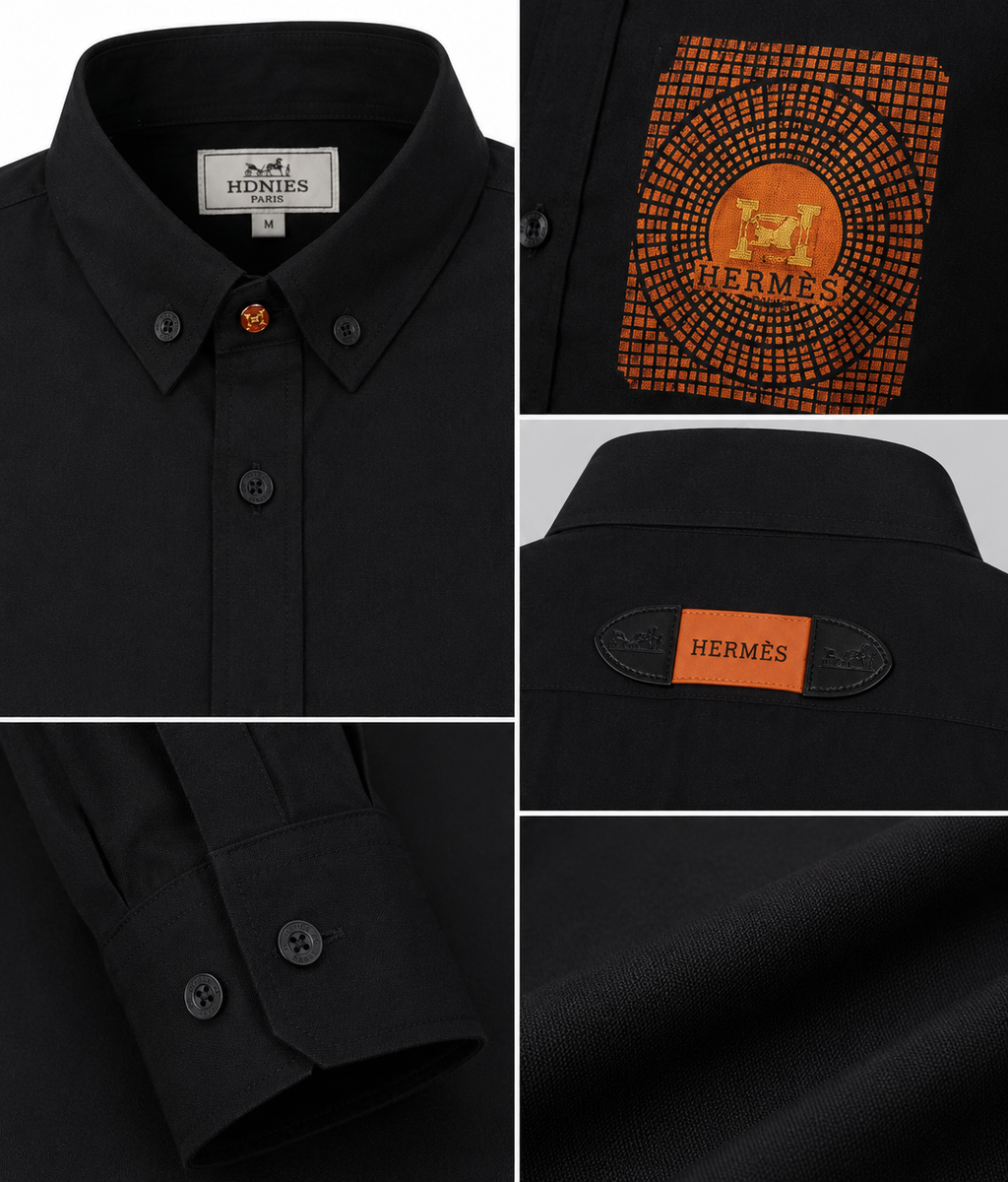 Premium Cotton Button-Down Shirt