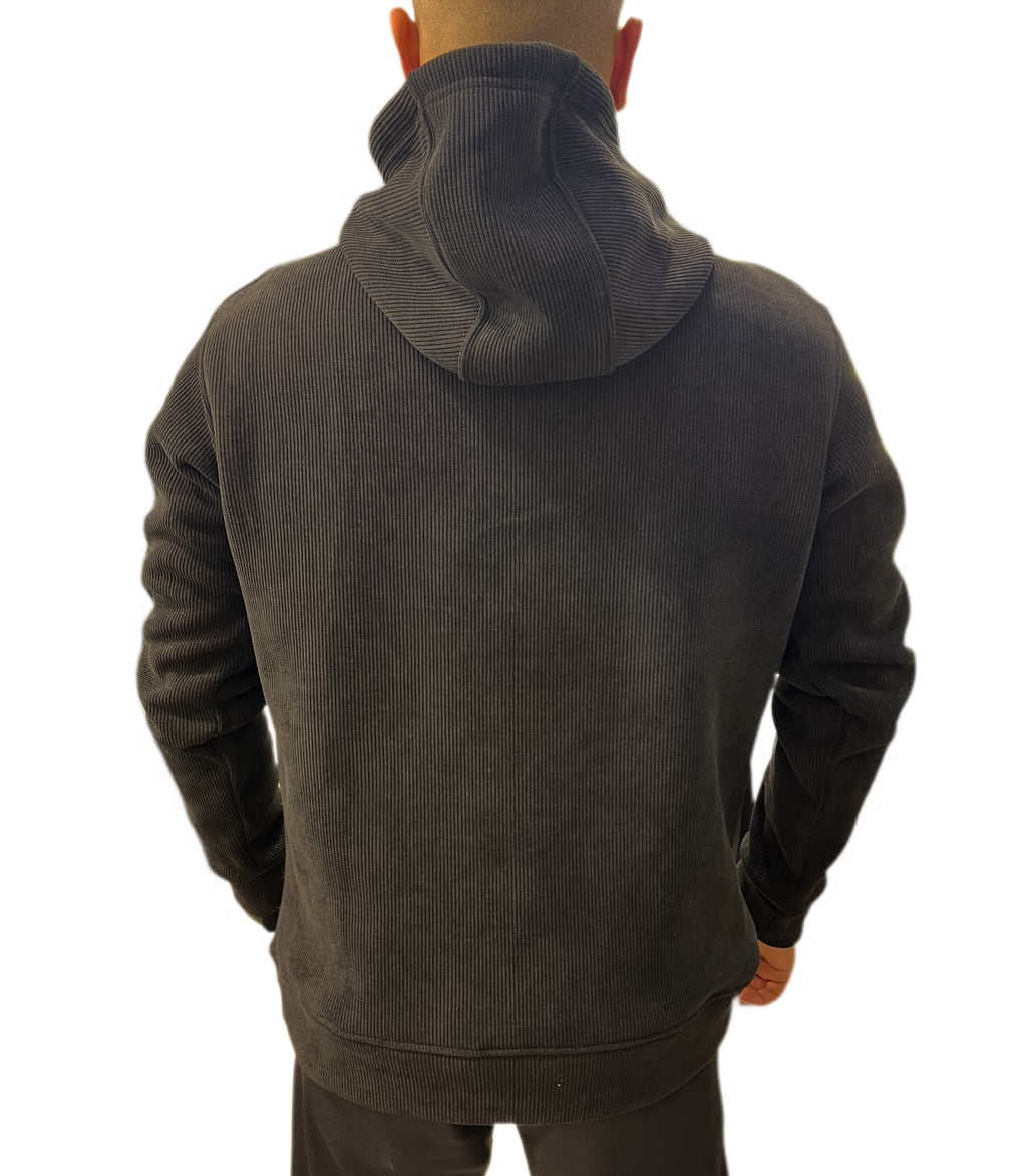 premium velvet cord hoodie.