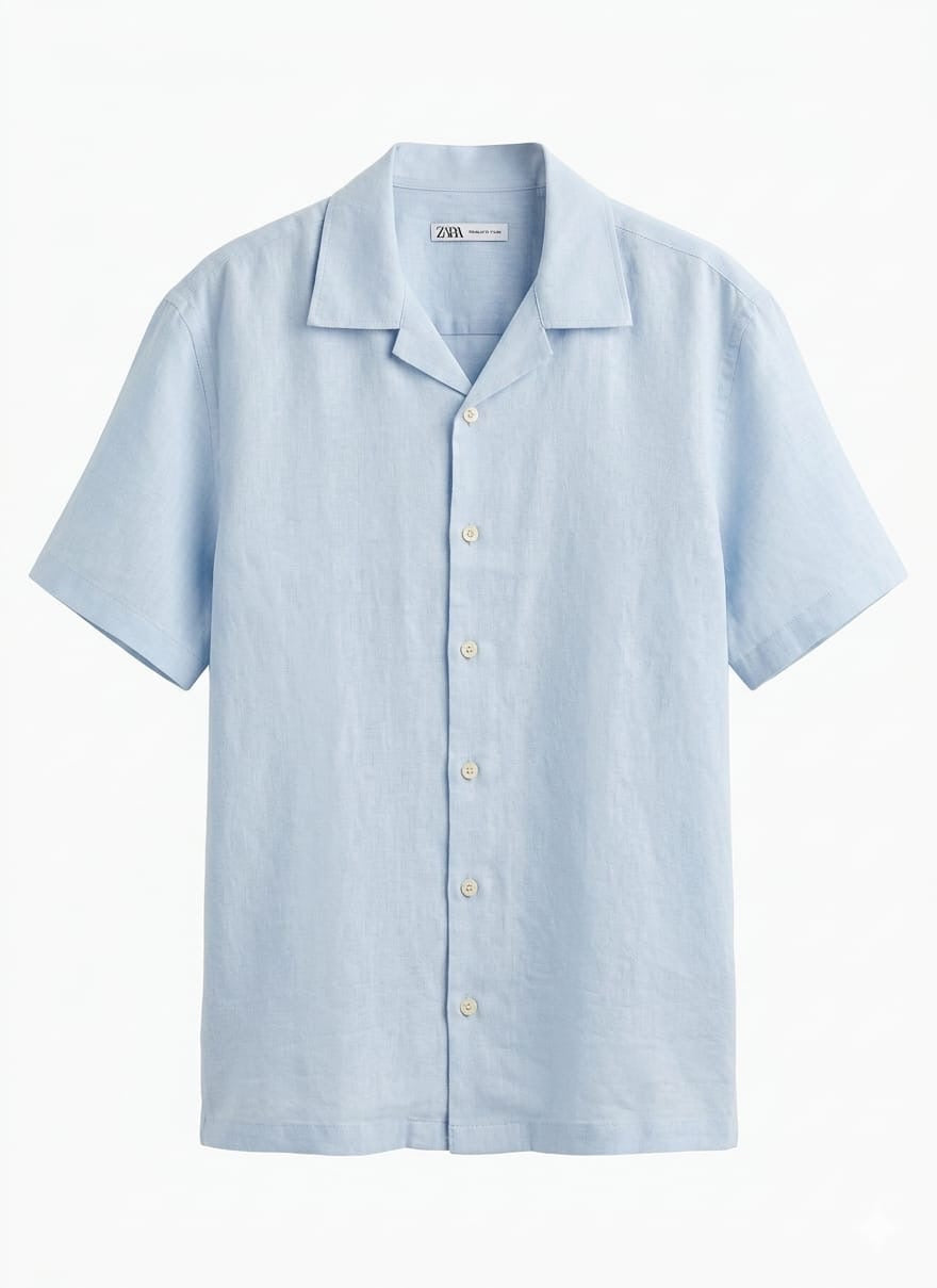 premium pure linen shirt