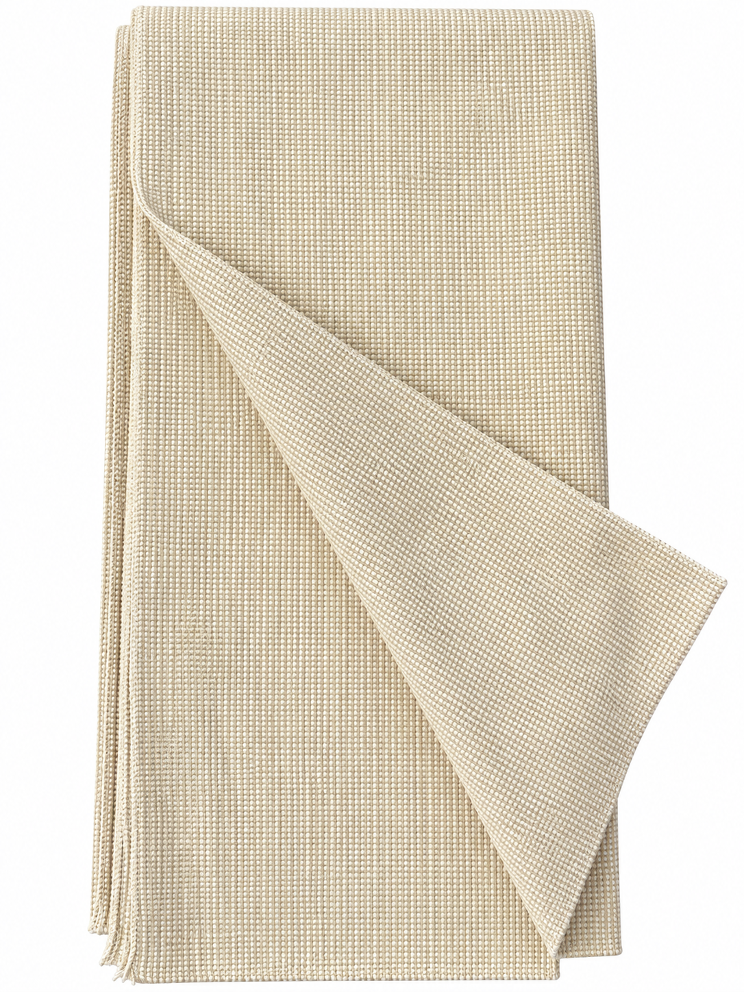 Premium Textured Knit Scarf – Beige
