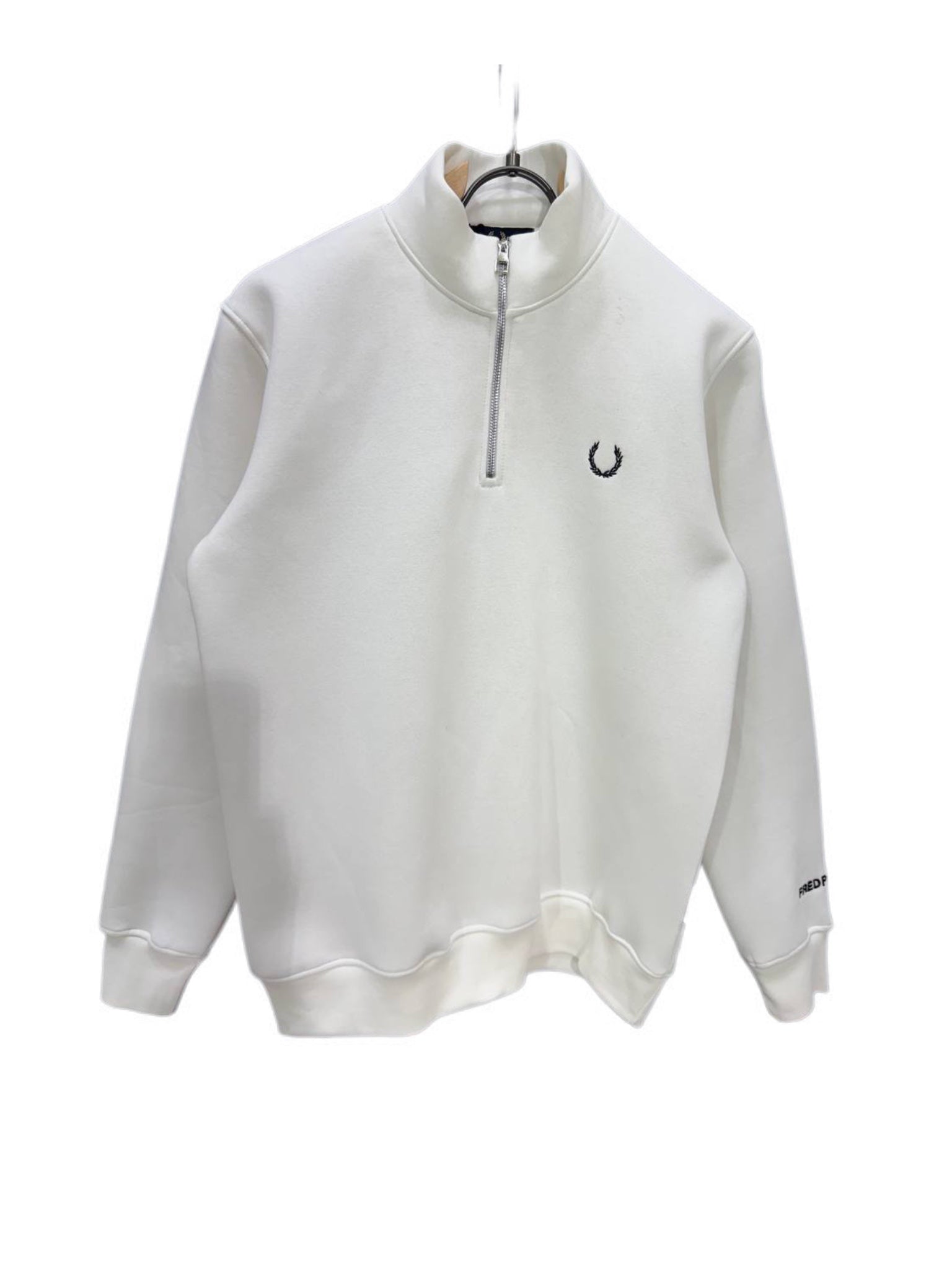 A premium half-zip sweatshirt