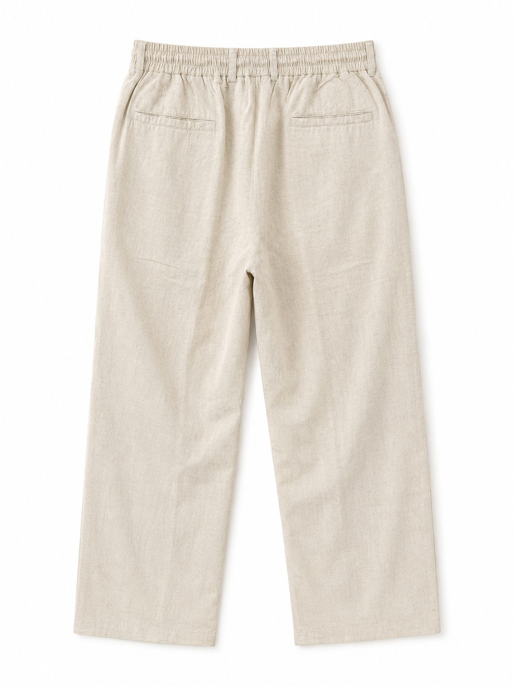 Pure Linen Wide-Leg Pants