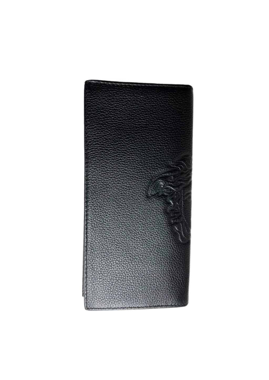 black leather wallet