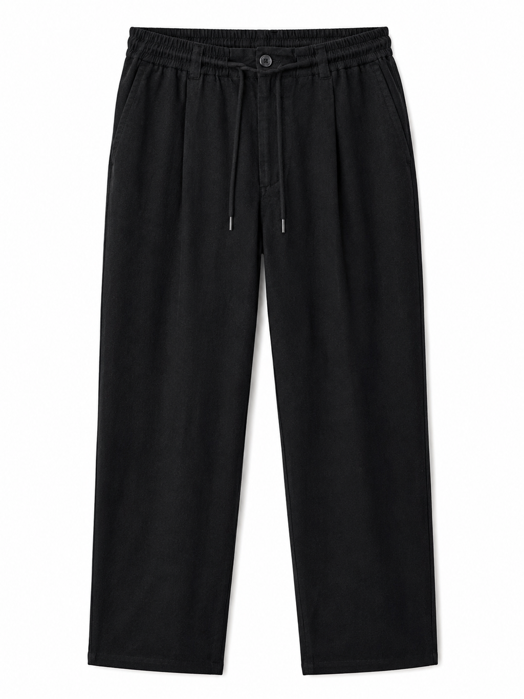 Pure Linen Wide-Leg Pants