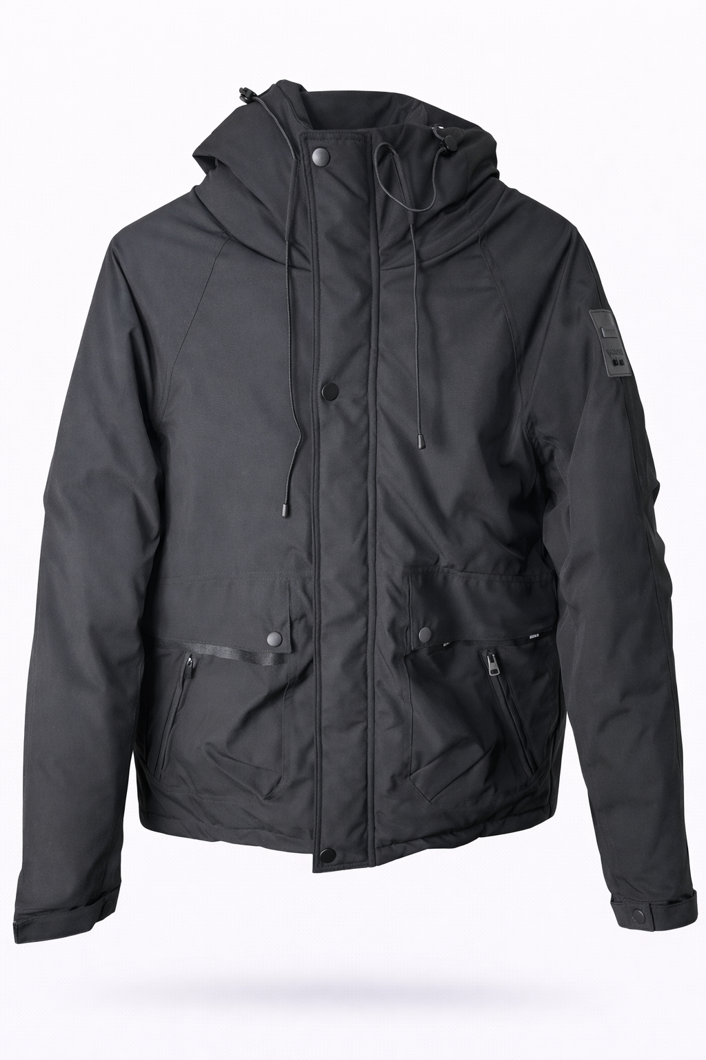 Padded Hooded Winter Jacket – Weather Resistant