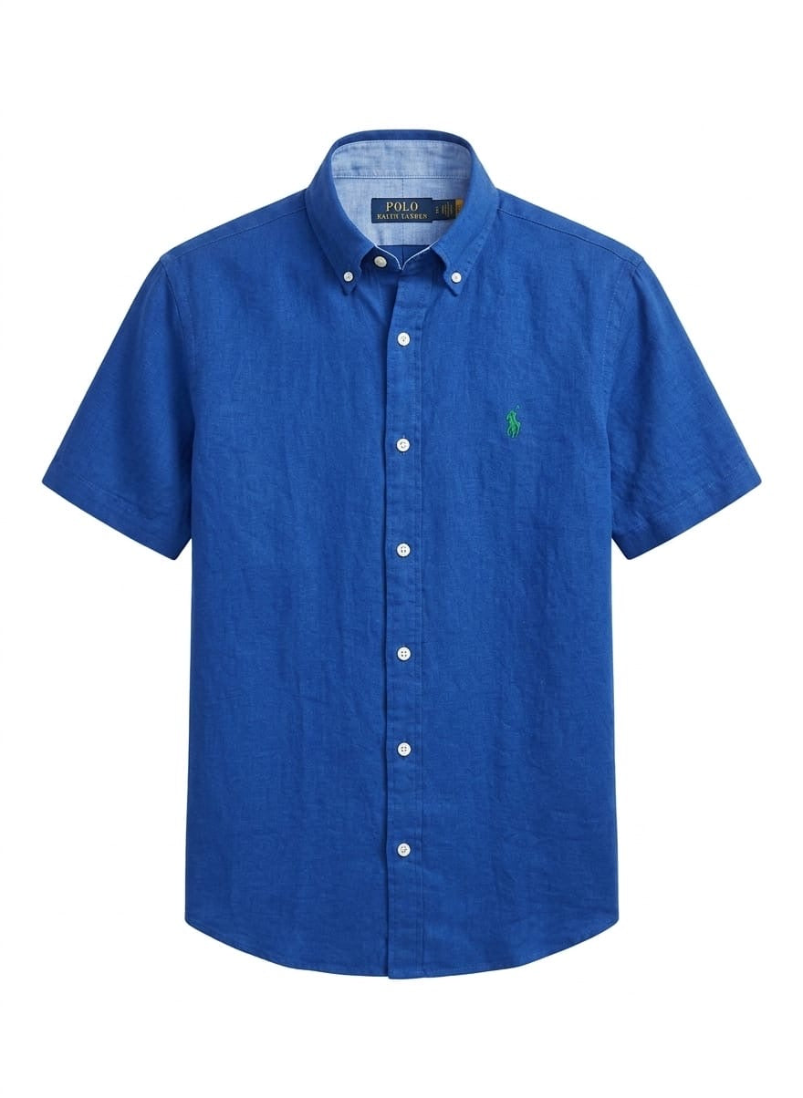 Premium Linen Short Sleeve Shirt – Summer Essential