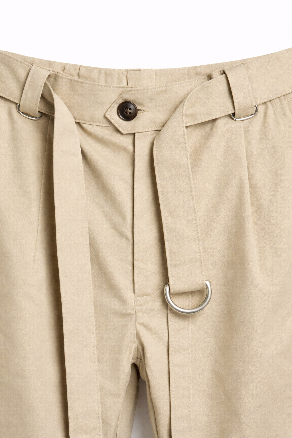 Men’s Wide Fit Pants with Adjustable Belt – Minimal Smart Style