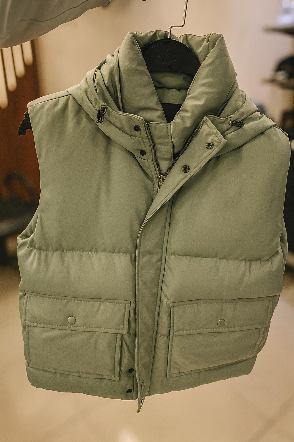 Puffer Sleeveless Vest – Winter Essential