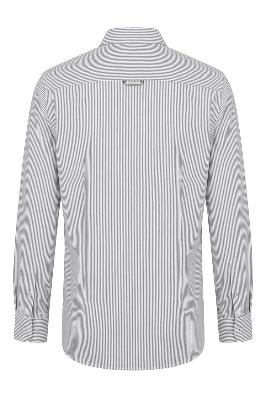 Premium Striped Cotton Shirt – Smart Casual Fit