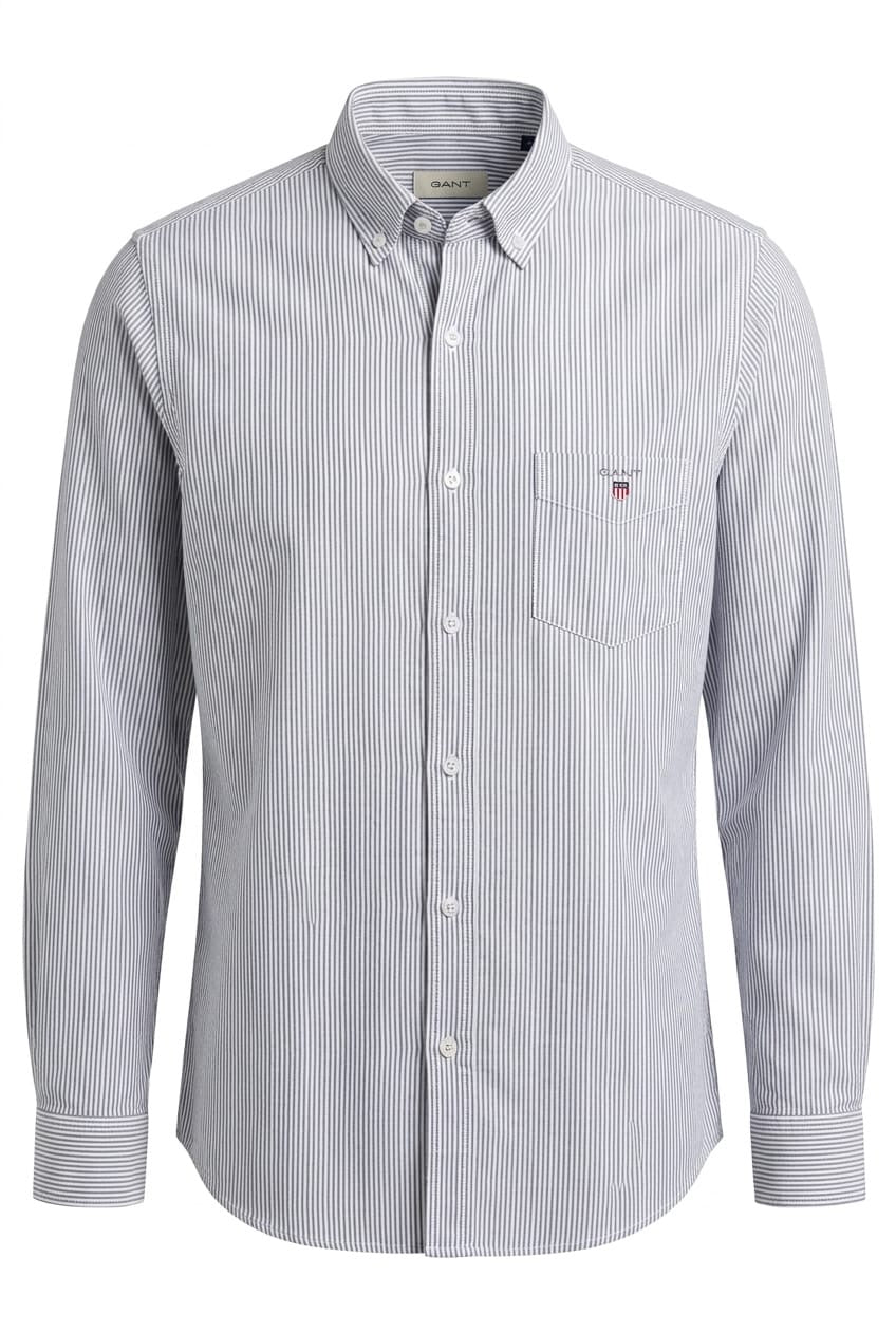 Men’s Striped Oxford Shirt – Classic Fit