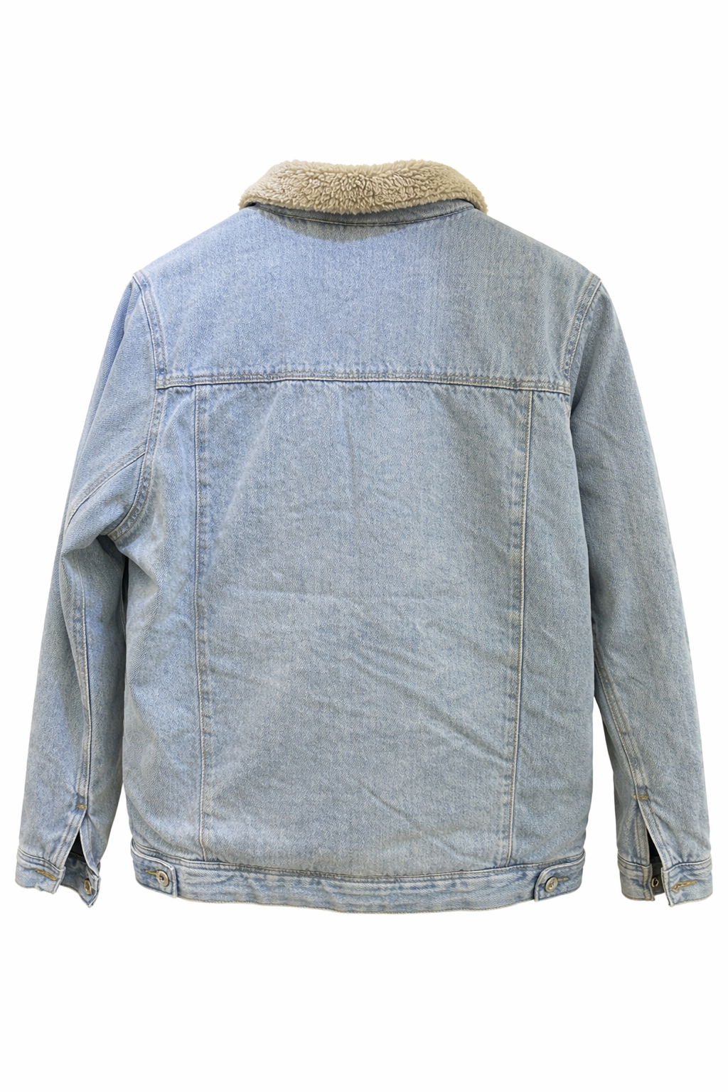 Men’s Sherpa-Lined Denim Jacket