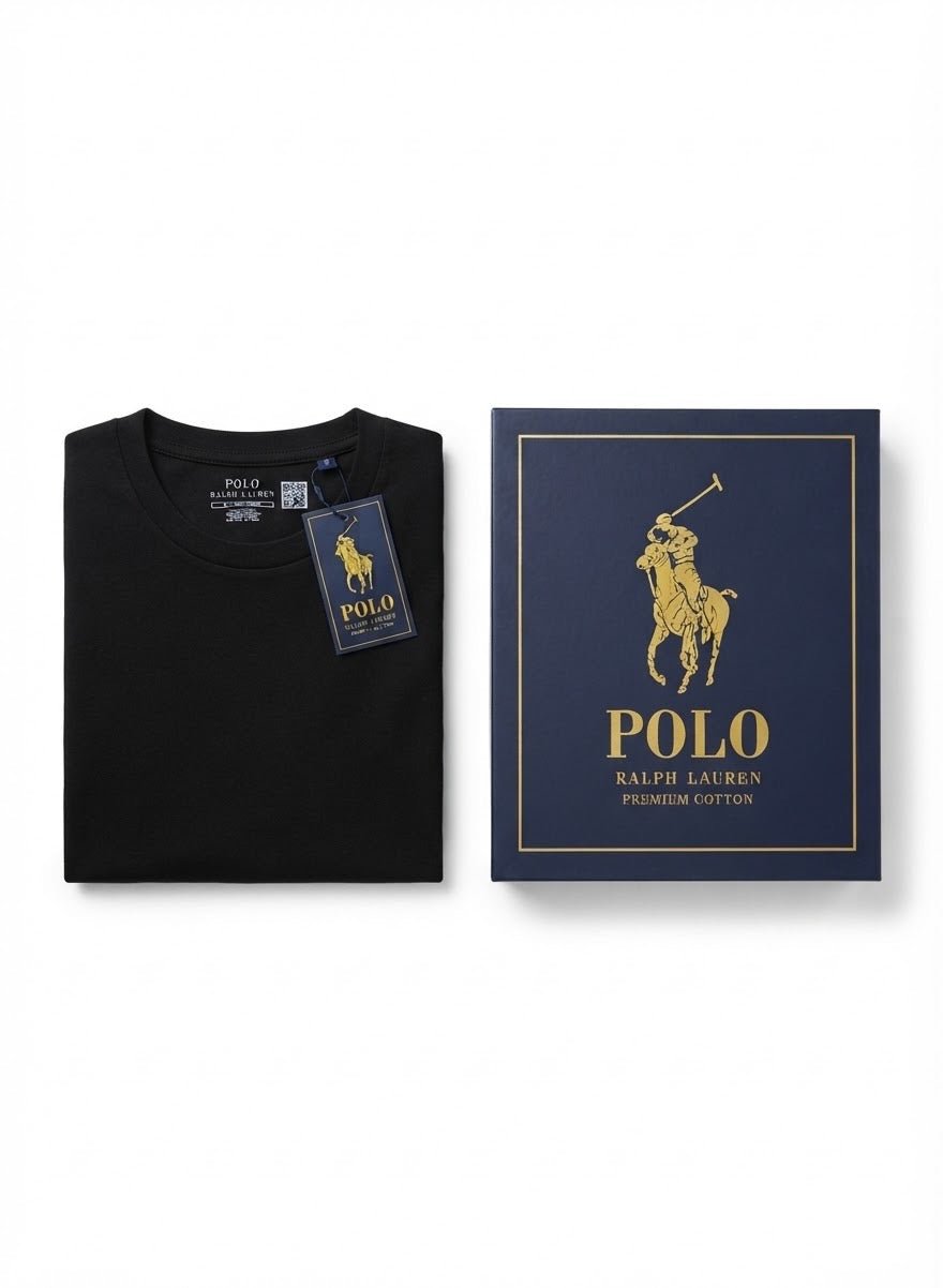 Premium Cotton Crew Neck Classic T-Shirt