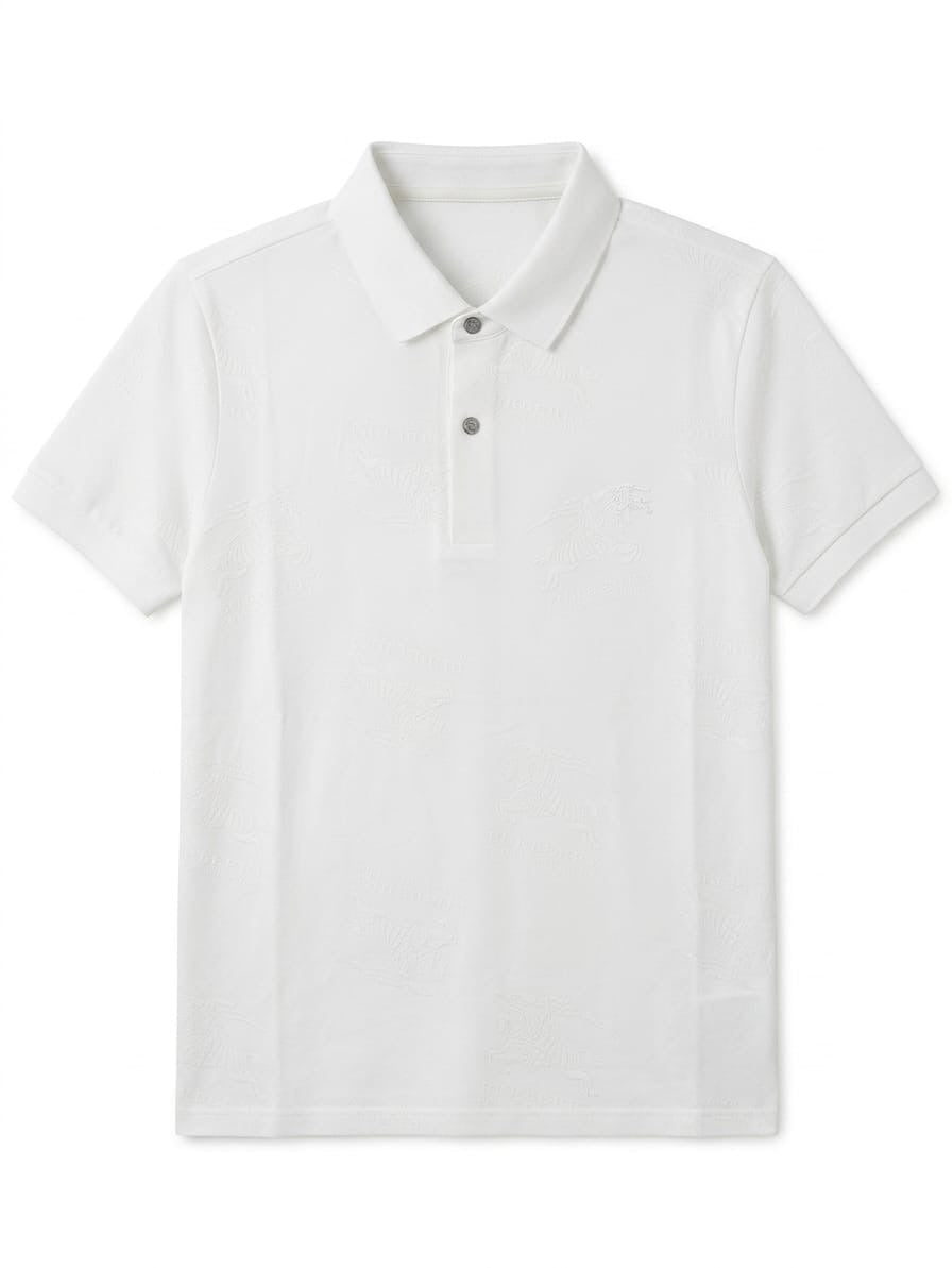 Premium Embossed Polo Shirt